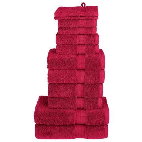 12 Piece Premium Towel Set Solund 600 Gsm