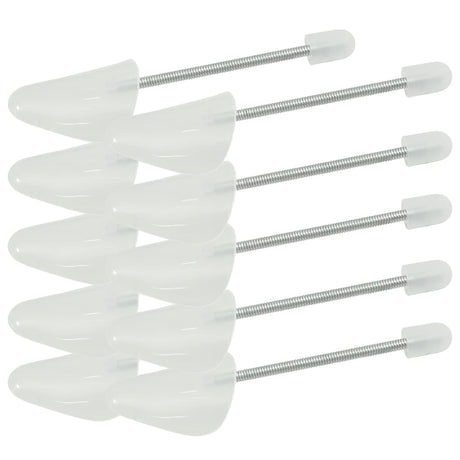 Shoe Trees 5 Pairs White Eu Plastic