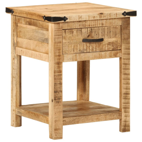 Bedside Cabinet 40X40X50 Cm Solid Wood Mango