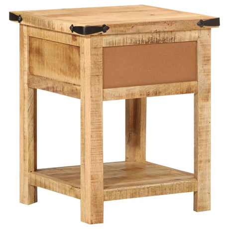 Bedside Cabinet 40X40X50 Cm Solid Wood Mango