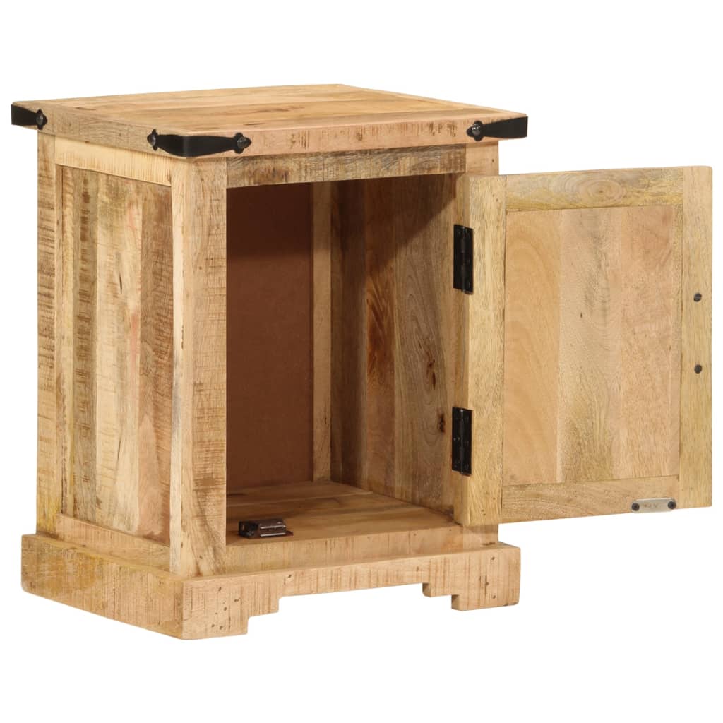 Bedside Cabinet 40X35X50 Cm Solid Wood Mango