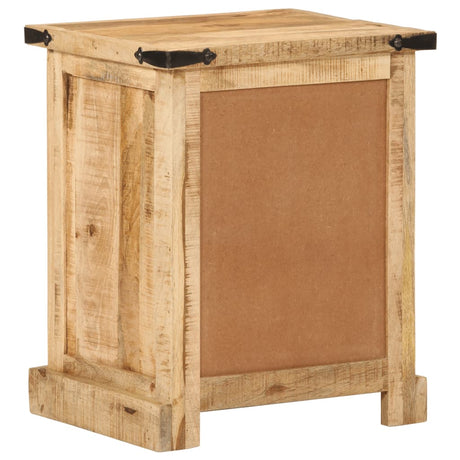 Bedside Cabinet 40X35X50 Cm Solid Wood Mango