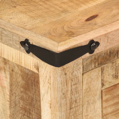 Bedside Cabinet 40X35X50 Cm Solid Wood Mango