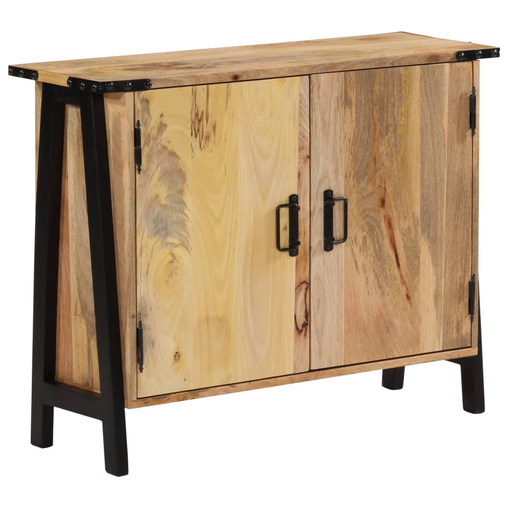 Sideboard 88X30X69 Cm Solid Wood Mango