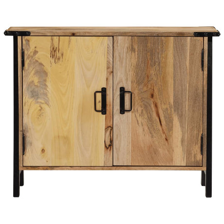 Sideboard 88X30X69 Cm Solid Wood Mango