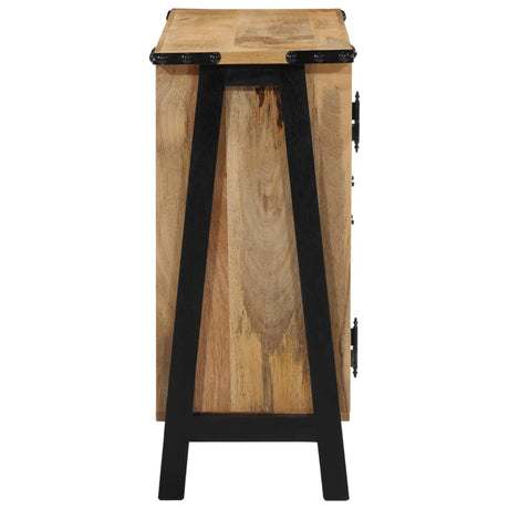 Sideboard 88X30X69 Cm Solid Wood Mango