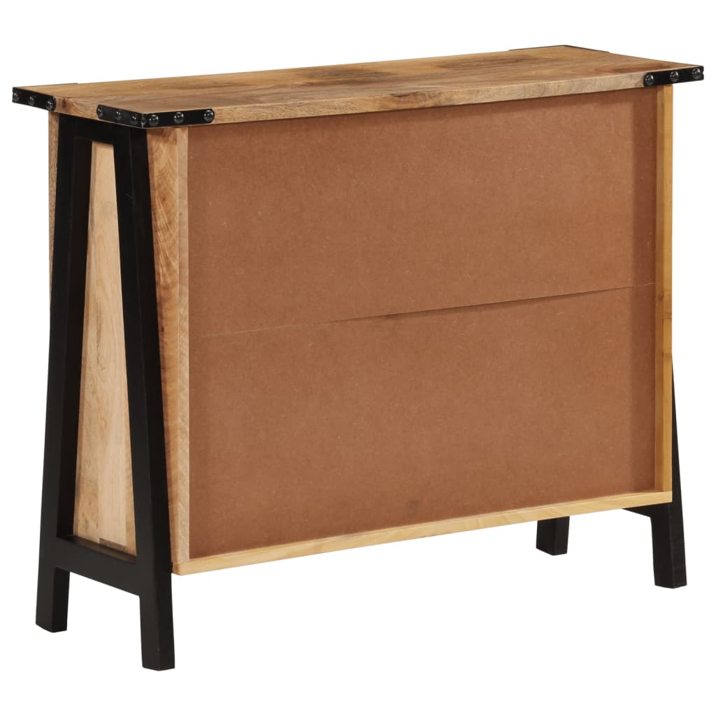 Sideboard 88X30X69 Cm Solid Wood Mango