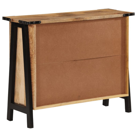 Sideboard 88X30X69 Cm Solid Wood Mango
