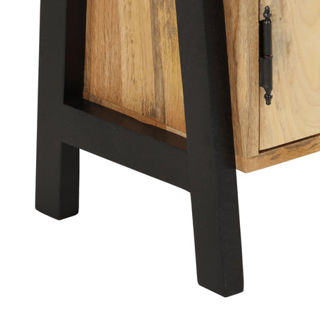 Sideboard 88X30X69 Cm Solid Wood Mango