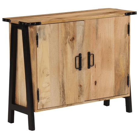Sideboard 88X30X69 Cm Solid Wood Mango