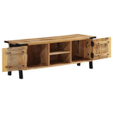 Tv Cabinet 110X35X40 Cm Solid Wood Mango