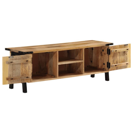 Tv Cabinet 110X35X40 Cm Solid Wood Mango