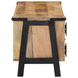 Tv Cabinet 110X35X40 Cm Solid Wood Mango