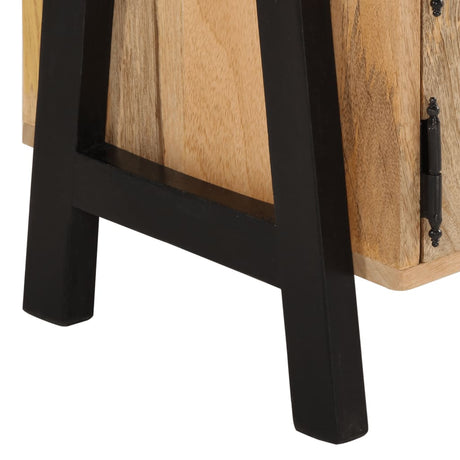 Tv Cabinet 110X35X40 Cm Solid Wood Mango