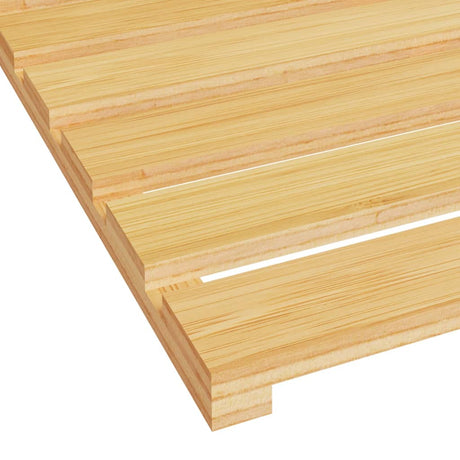 Bamboo Bath Mat 54X36 Cm
