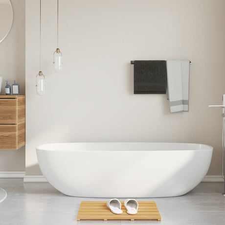 Bamboo Bath Mat 54X36 Cm