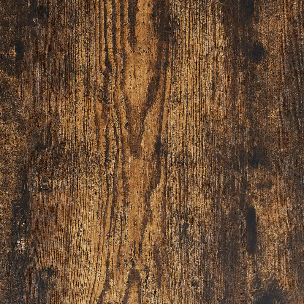 Bed Frame without Mattress Smoked Oak 75x190 cm Small Single