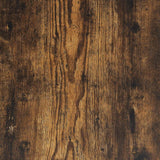 Bed Frame without Mattress Smoked Oak 75x190 cm Small Single