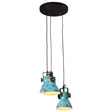 Hanging Lamp 25 W Antique 30X30X100 Cm E27