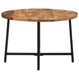 Coffee Table Solid Wood Mango And Iron