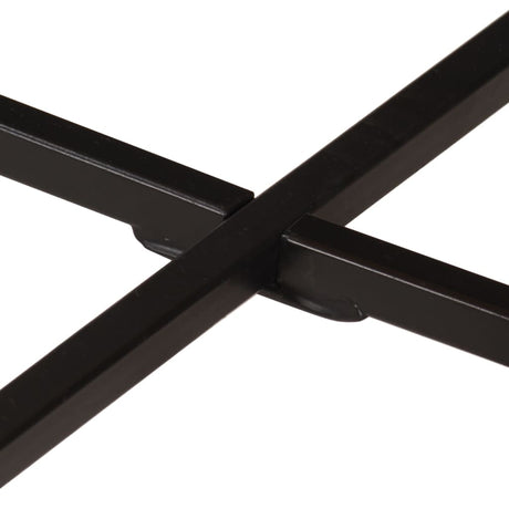 Coffee Table Solid Wood Mango And Iron