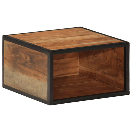 Wall-Mounted Bedside Cabinet 35X35X20 Cm Solid Wood Acacia