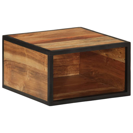 Wall-Mounted Bedside Cabinet 35X35X20 Cm Solid Wood Acacia