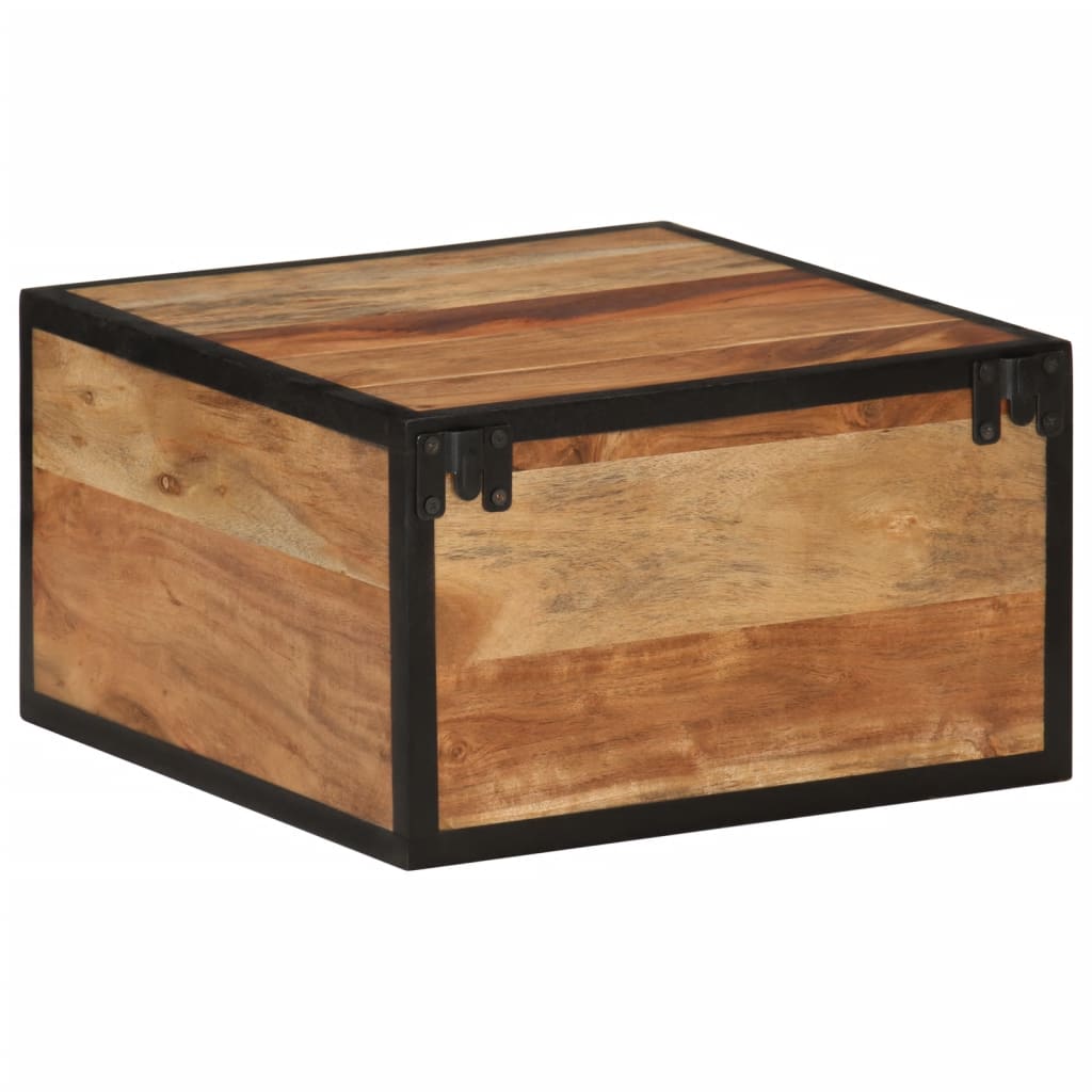 Wall-Mounted Bedside Cabinet 35X35X20 Cm Solid Wood Acacia