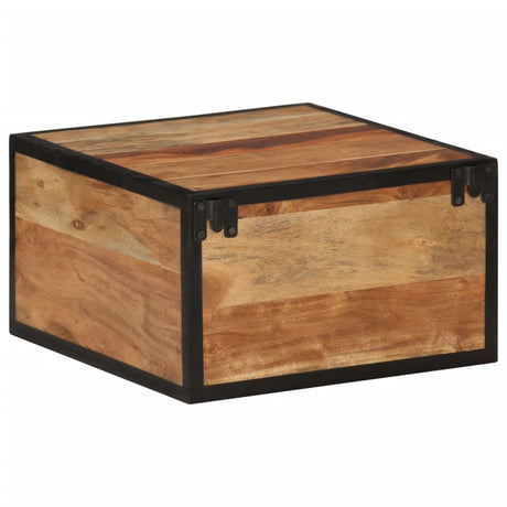 Wall-Mounted Bedside Cabinet 35X35X20 Cm Solid Wood Acacia
