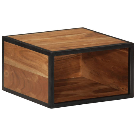Wall-Mounted Bedside Cabinet 35X35X20 Cm Solid Wood Acacia