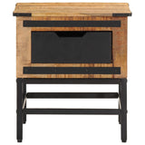 Bedside Cabinet 40X40X45 Cm Solid Wood Mango