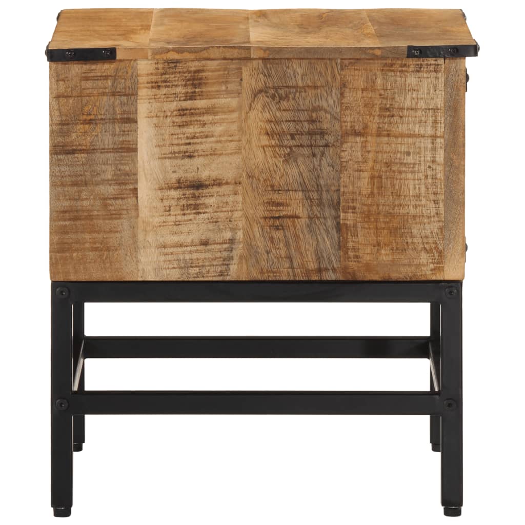Bedside Cabinet 40X40X45 Cm Solid Wood Mango