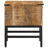 Bedside Cabinet 40X40X45 Cm Solid Wood Mango
