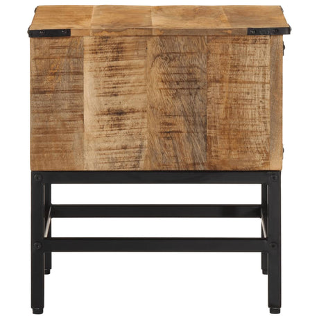 Bedside Cabinet 40X40X45 Cm Solid Wood Mango