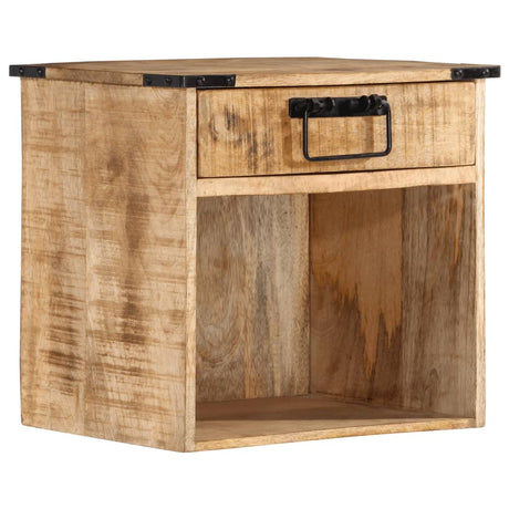 Bedside Cabinet 40X30X37 Cm Solid Wood Mango