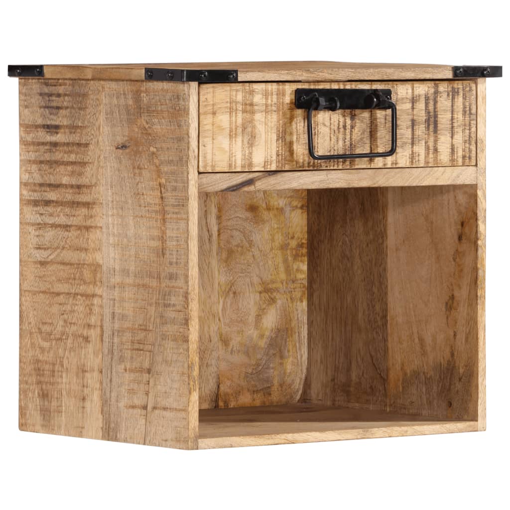 Bedside Cabinet 40X30X37 Cm Solid Wood Mango
