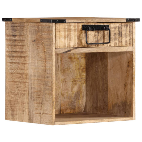 Bedside Cabinet 40X30X37 Cm Solid Wood Mango