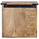 Bedside Cabinet 40X30X37 Cm Solid Wood Mango