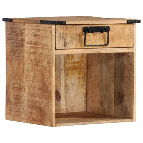 Bedside Cabinet 40X30X37 Cm Solid Wood Mango