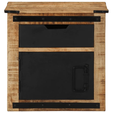 Bedside Cabinet 45X40X45 Cm Solid Wood Mango