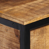 Bedside Cabinet 40X35X40 Cm Solid Wood Mango