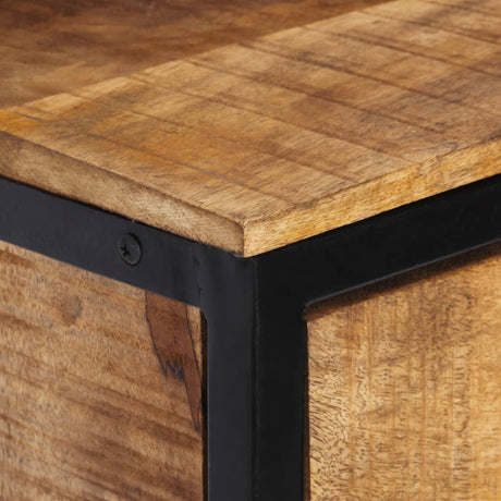 Bedside Cabinet 40X35X40 Cm Solid Wood Mango