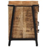 Bedside Cabinet 40X30X42 Cm Solid Wood Mango