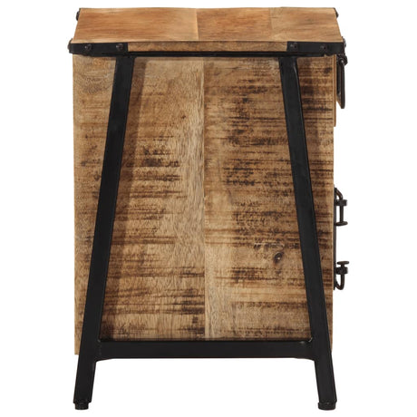 Bedside Cabinet 40X30X42 Cm Solid Wood Mango