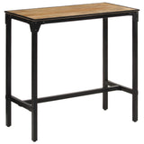 Bar Table Solid Rough Wood Mango