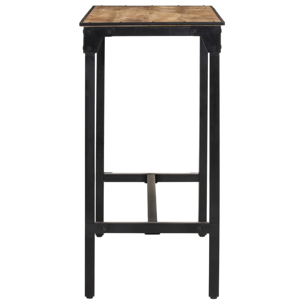 Bar Table Solid Rough Wood Mango