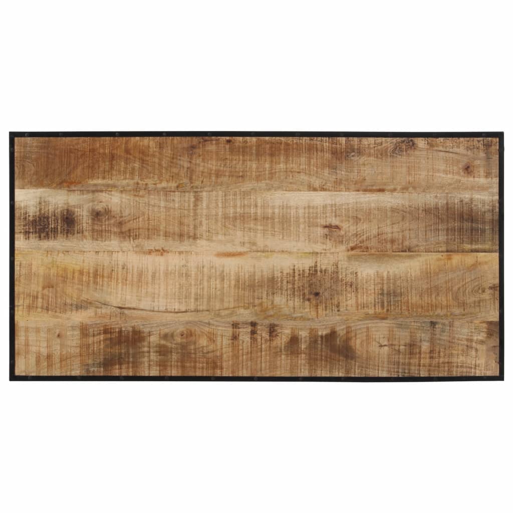 Bar Table Solid Rough Wood Mango