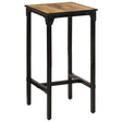 Bar Table Solid Rough Wood Mango