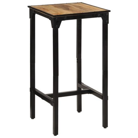 Bar Table Solid Rough Wood Mango