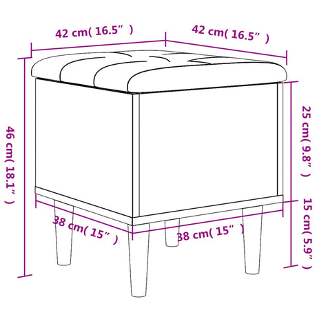 Storage Bench Engineered Wood